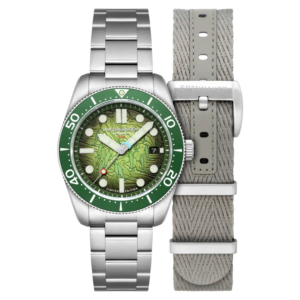 Spinnaker Croft Mid-Size SP-5177-22 Dolphin Project Limited Edition Otomatik Erkek Kol Saati