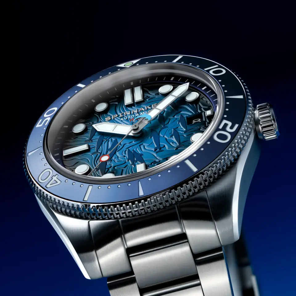 Spinnaker Croft Mid-Size SP-5177-11 Dolphin Project Limited Edition Otomatik Erkek Kol Saati