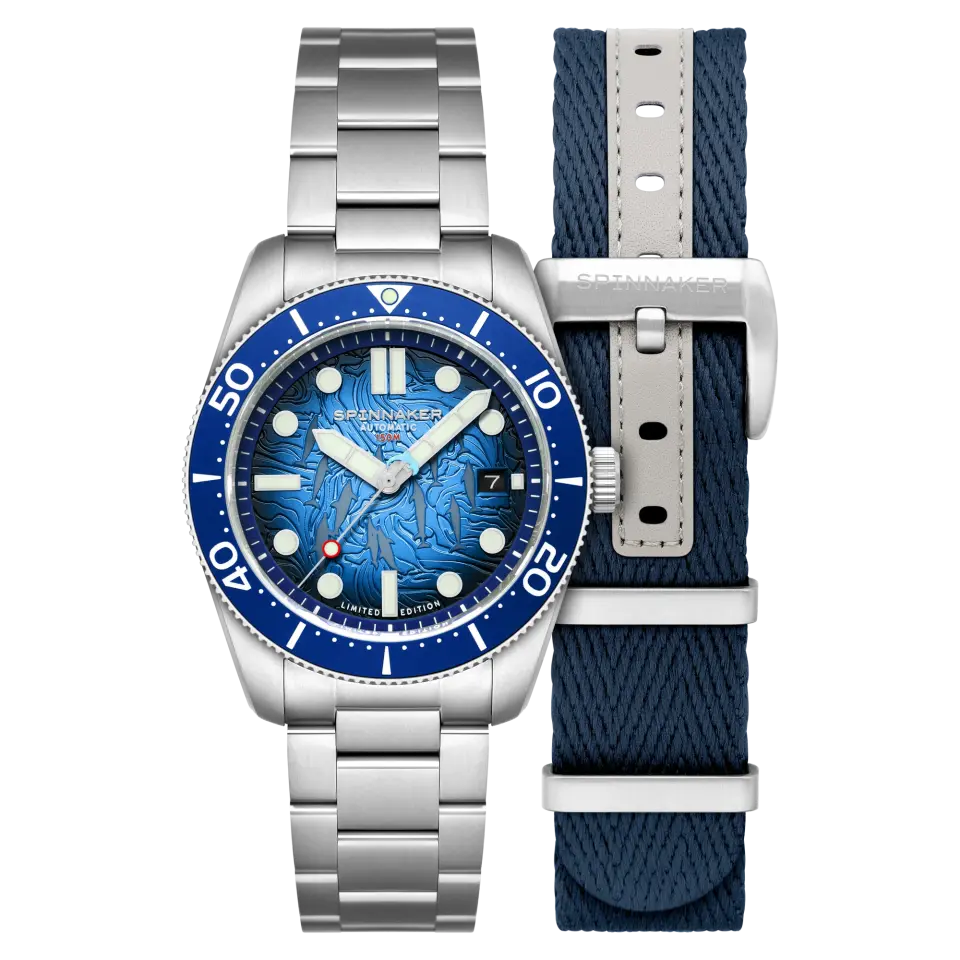 Spinnaker Croft Mid-Size SP-5177-11 Dolphin Project Limited Edition Otomatik Erkek Kol Saati