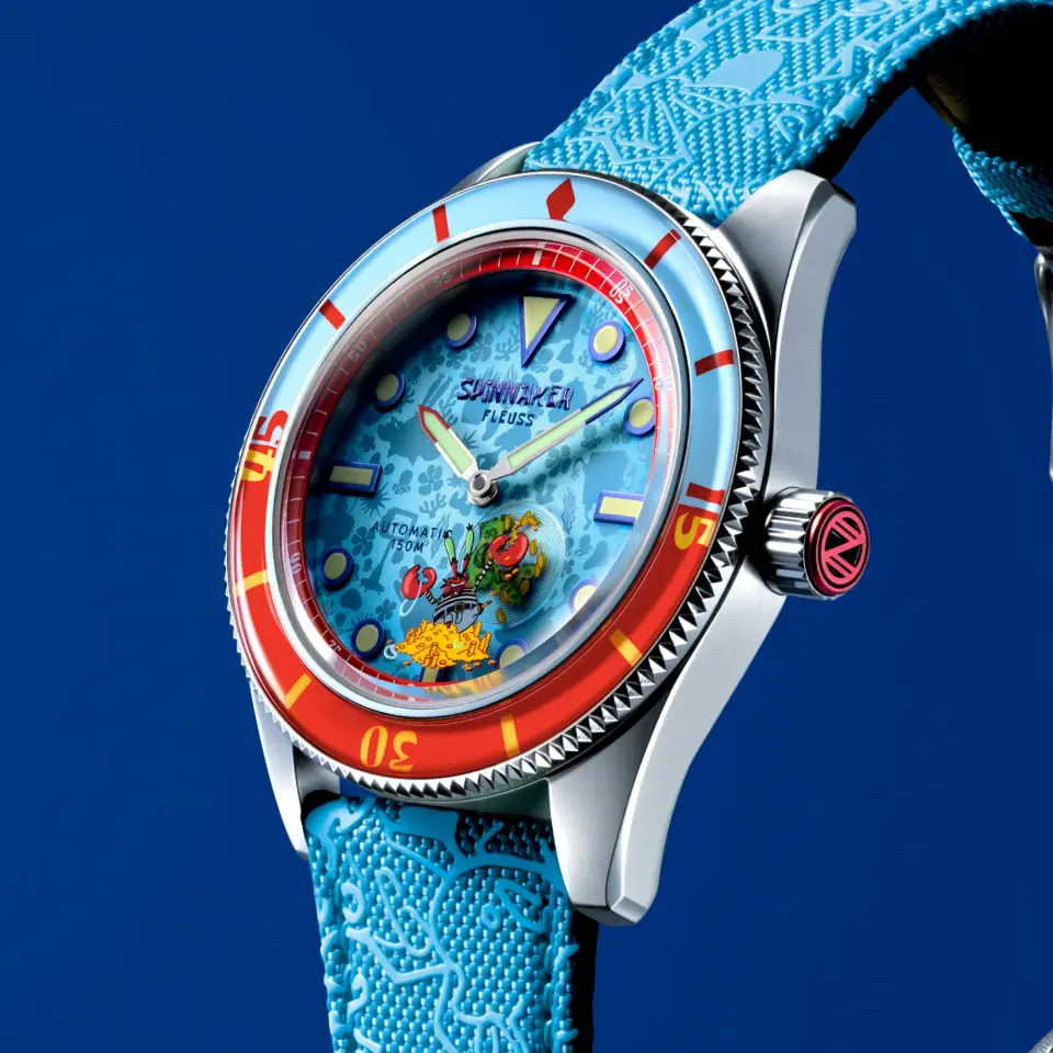 Spinnaker Fleuss SP-5160-04 SpongeBob SquarePants Shell Mates Limited Edition Otomatik Erkek Kol Saati