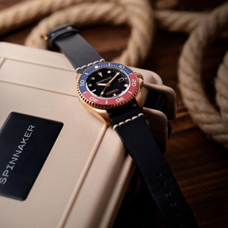 Spinnaker TESEI Broneze Swiss SP-5060-08 Otomatik (Sellita SW200 Mekanizmalı) Erkek Kol Saati