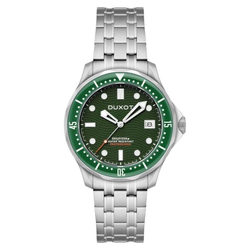 DUXOT HENRI DIVER ELITE GREEN DX-2060-33 Otomatik Erkek Kol Saati