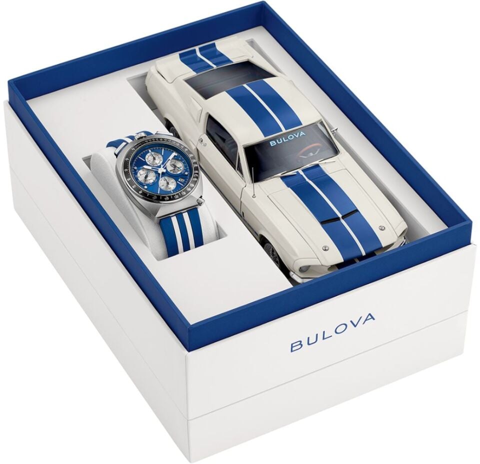 Bulova 98B452 Shelby Racing Chronograph Limited Edition Erkek Kol Saati