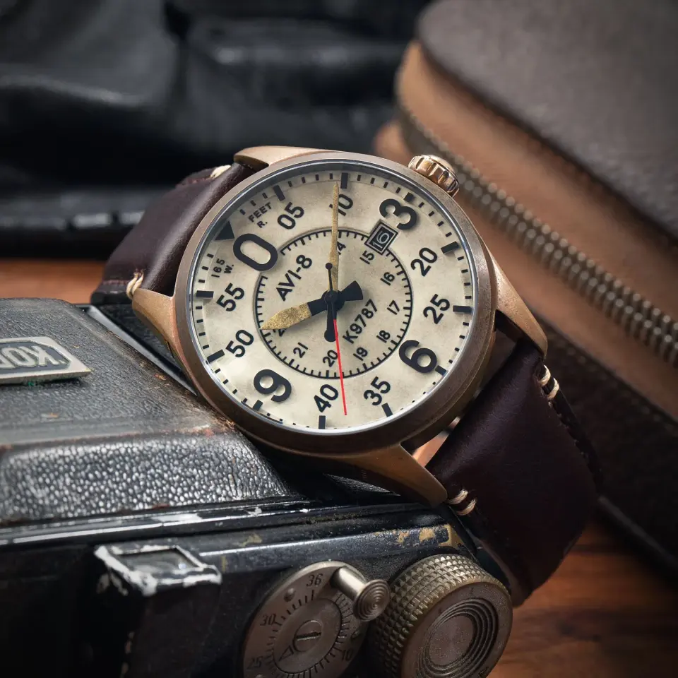 AVI-8 Spitfire Smith AV-4090-07 Otomatik Erkek Kol Saati