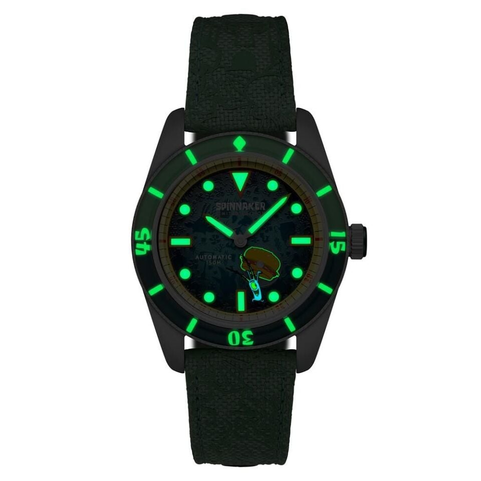 Spinnaker Fleuss Otomatik SP-5160-02 Spongebob Squarepants Frenemies Limited Edition (Miyota 8245 Mekanizmalı) Erkek Kol Saati
