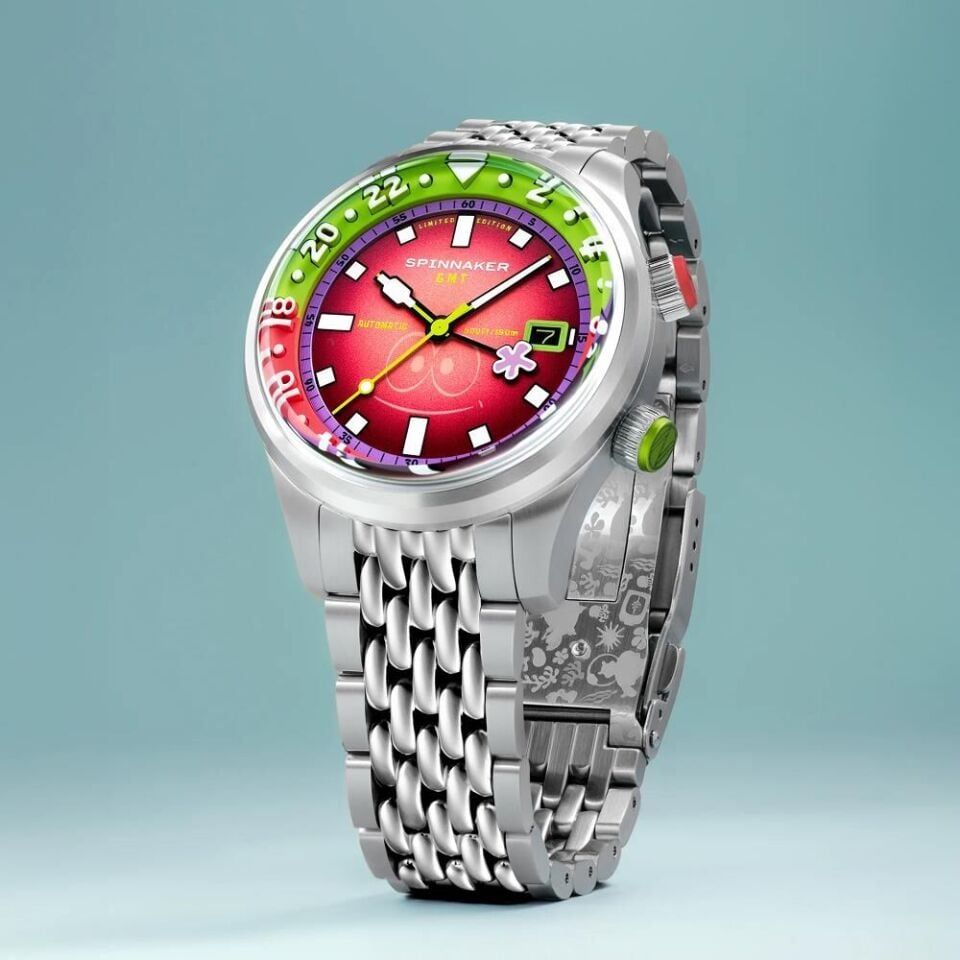 Spinnaker Bradner GMT SP-5162-44 Spongebob Squarepants Bubbly Grins Limited Edition Otomatik Erkek Kol Saati