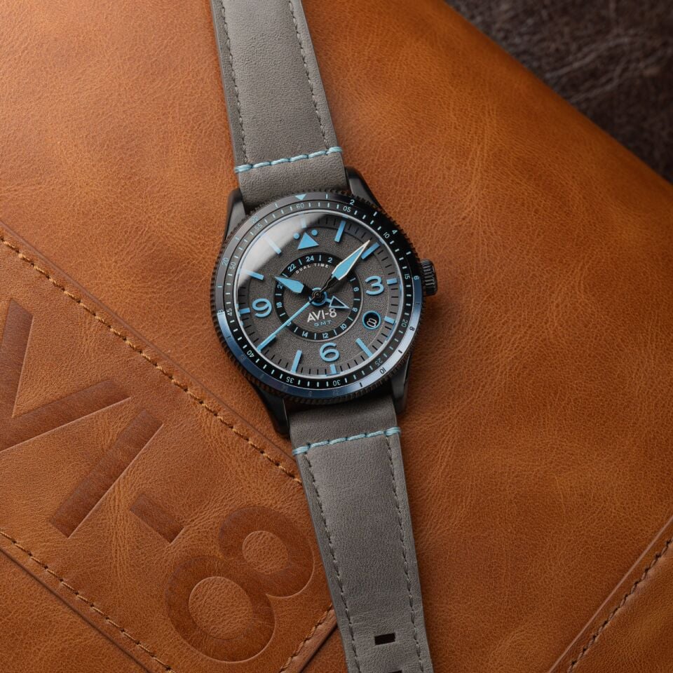 AVI-8 Flyboy Airmaster GMT AV-4128-05 Otomatik Erkek Kol Saati