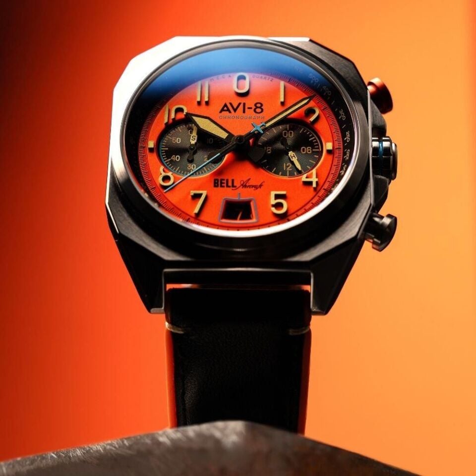 AVI-8 BELL X-1 MACHBUSTER AV-4118-02 Erkek Kol Saati