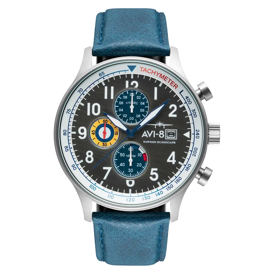 AVI-8 Hawker Hurricane Classic Chronograph AV-4011-0F Erkek Kol Saati