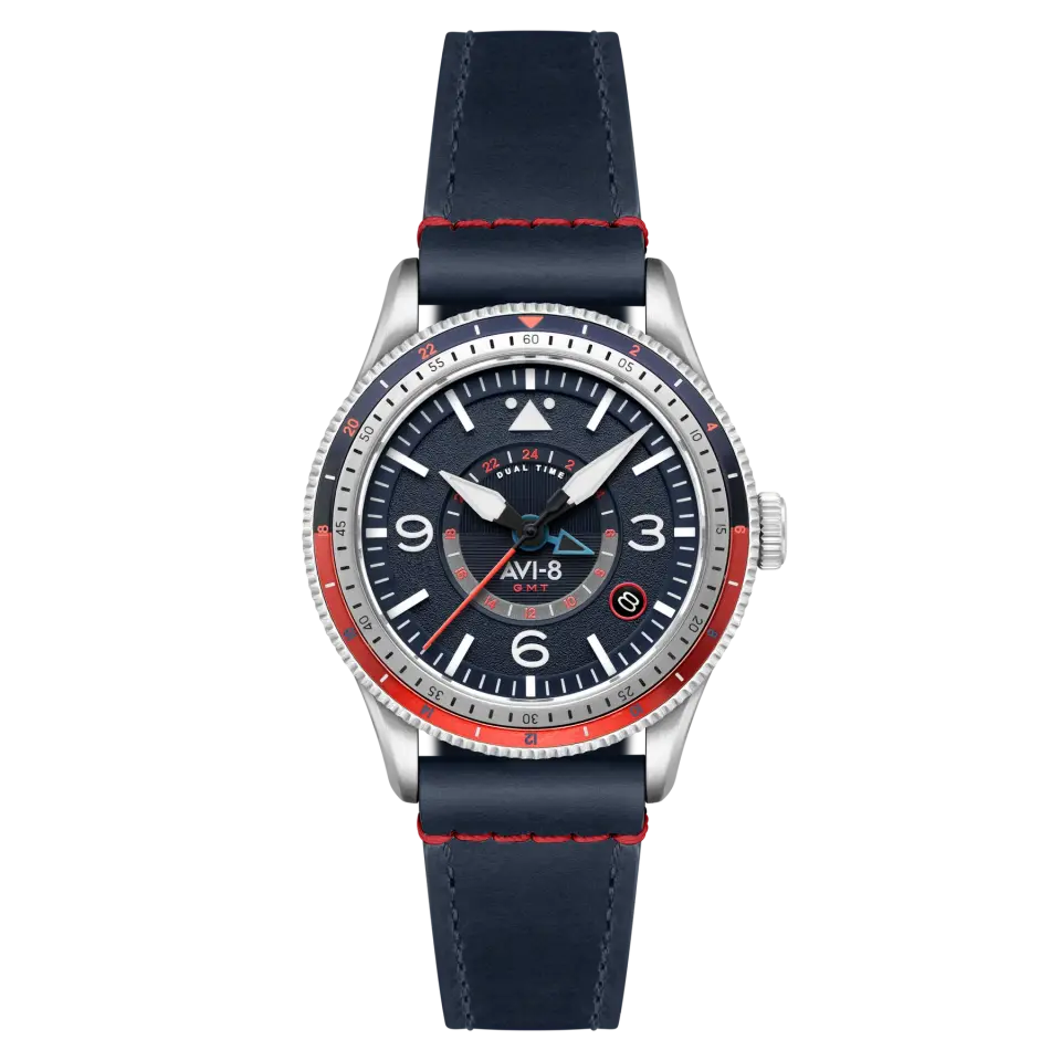 AVI-8 Flyboy Airmaster GMT AV-4128-04 Otomatik Erkek Kol Saati