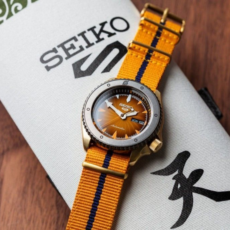 Seiko 5 Sports SRPF70 NARUTO & BORUTO Limited Edition Erkek Kol Saati