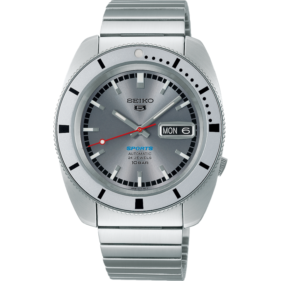 Seiko 5 Sports Ash Blue 1968 Recreation SRPL03K Limited Edition Otomatik Erkek Kol Saati