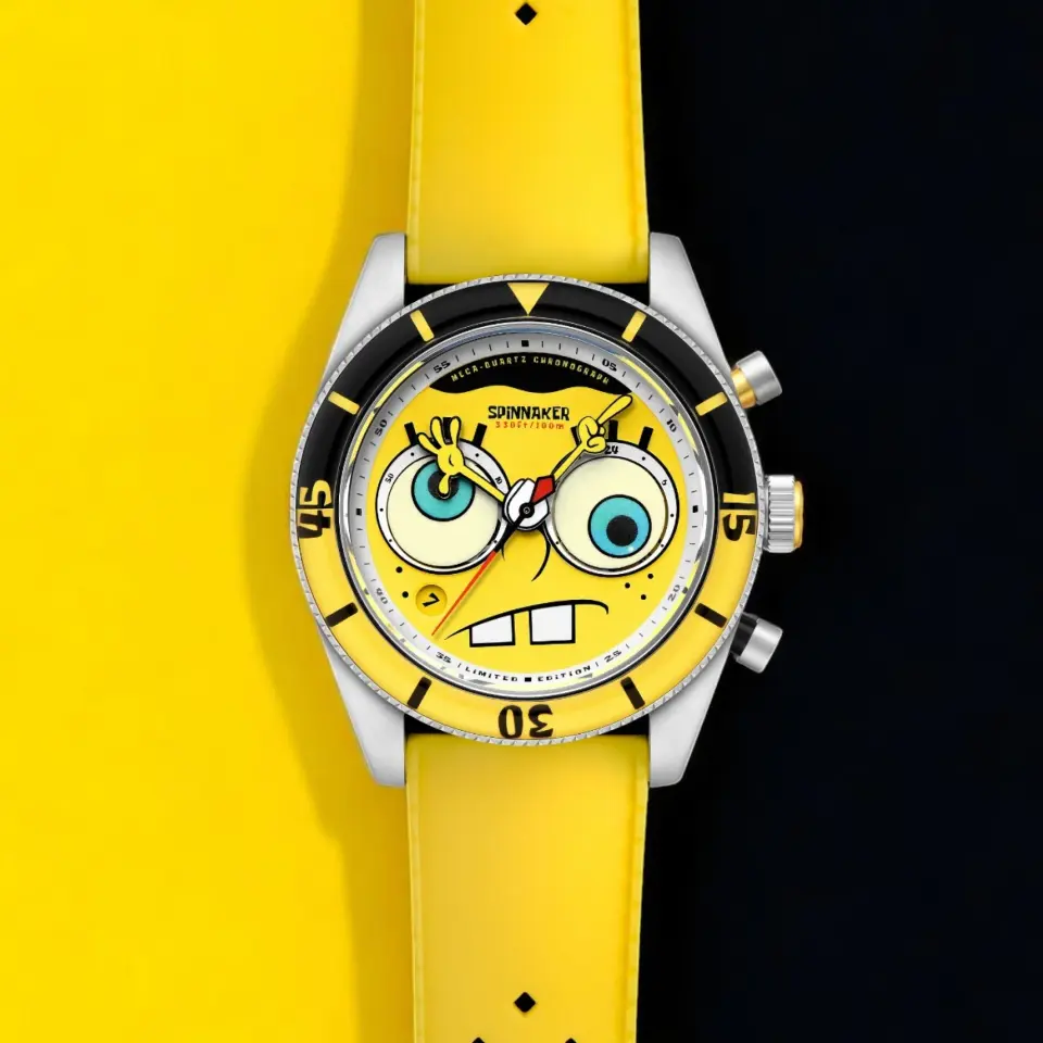 Spinnaker Fleuss Chronograph SP-5154-01 SpongeBob SquarePants Eyedial Limited Edition Erkek Kol Saati