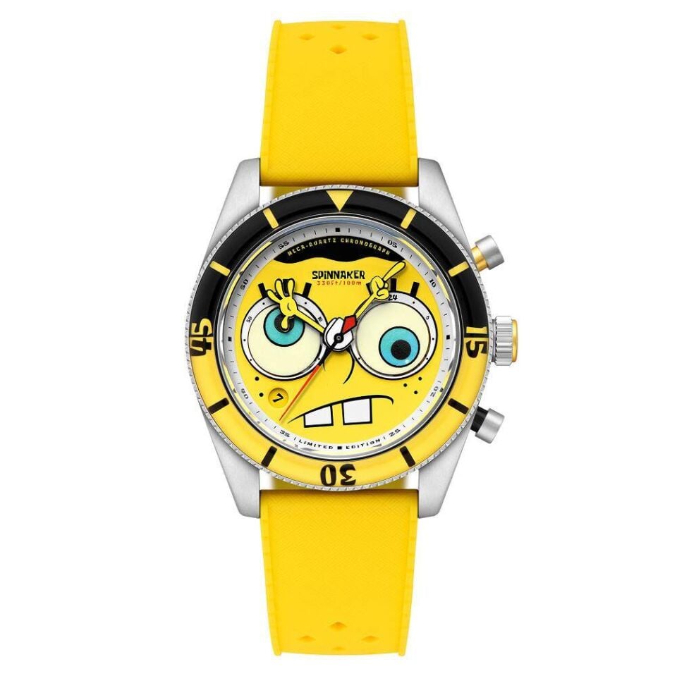 Spinnaker Fleuss Chronograph SP-5154-01 SpongeBob SquarePants Eyedial Limited Edition Erkek Kol Saati