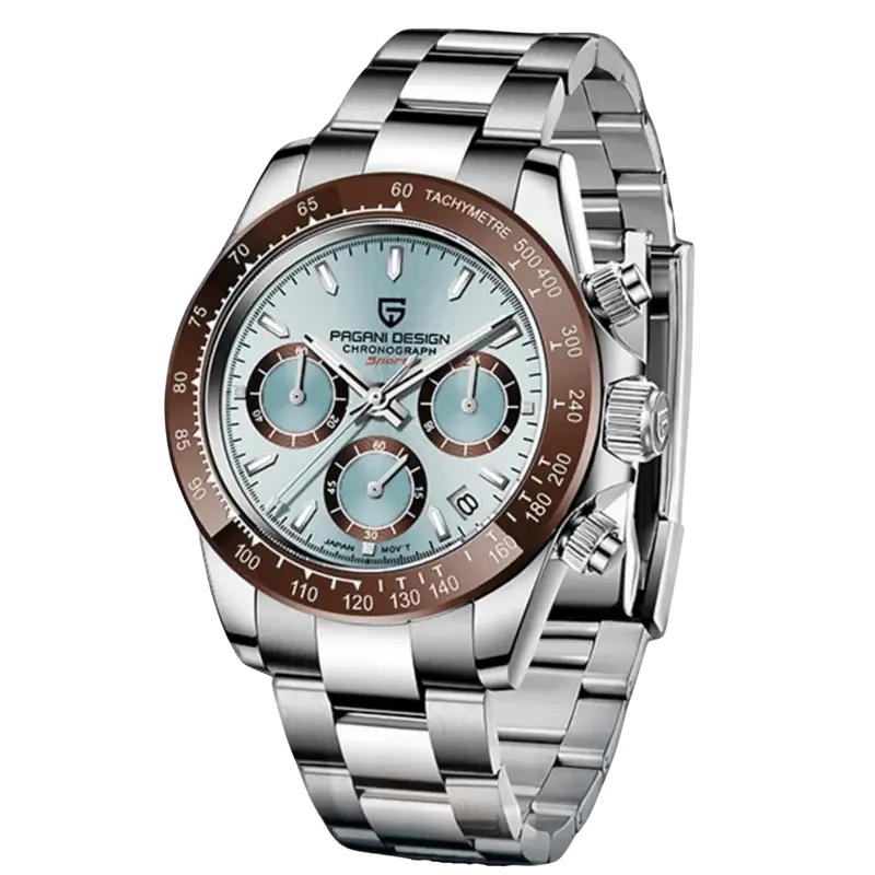 Pagani Design PD-1644 Sky Blue Chronograph Erkek Kol Saati