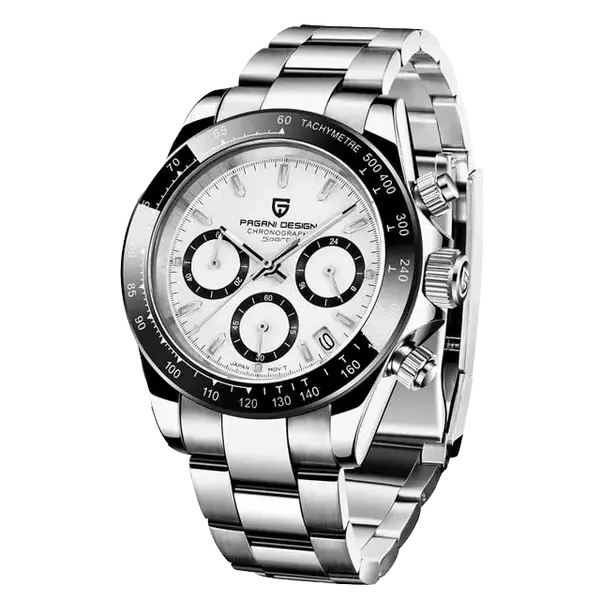 Pagani Design PD-1644 White Chronograph Erkek Kol Saati