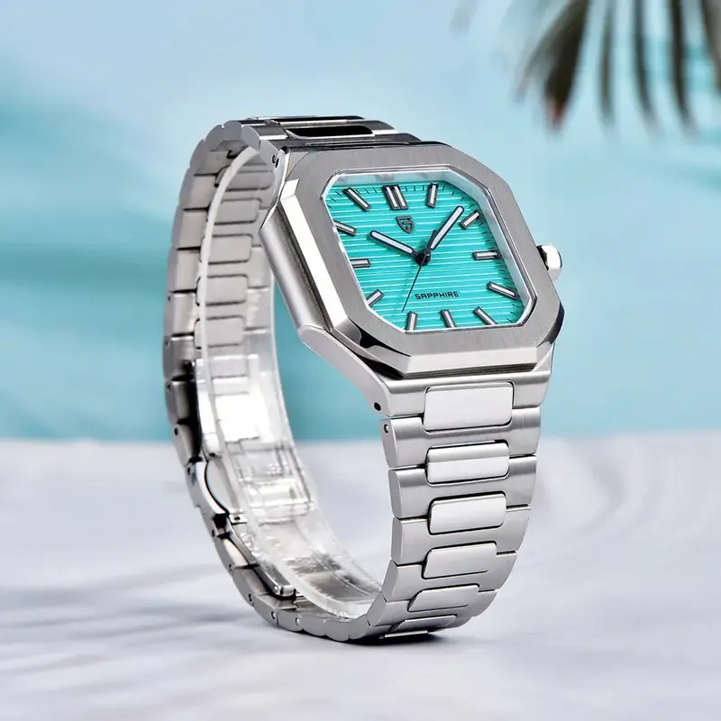 Pagani Design PD-YS019 Sky Blue Sapphire Erkek Kol Saati