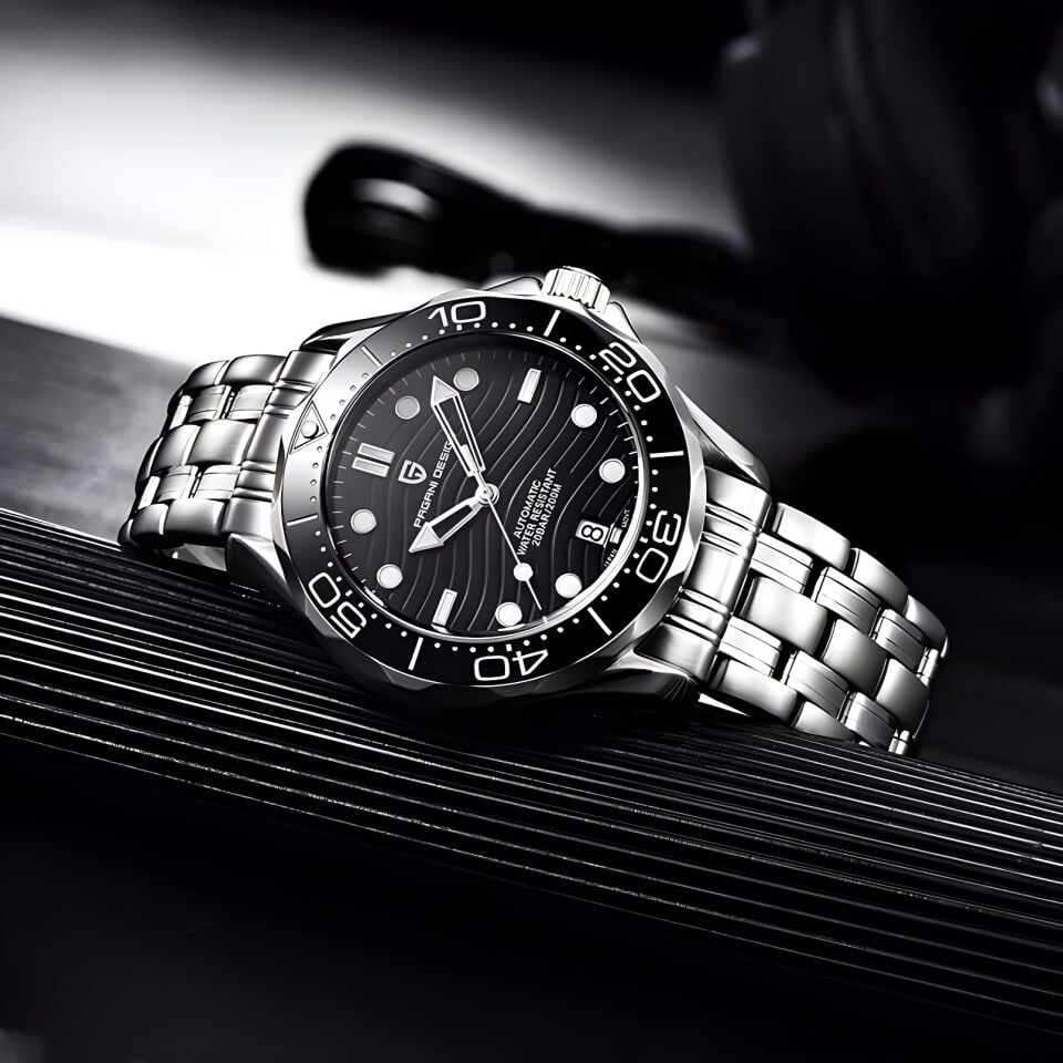 Pagani Design PD-1685 Black Otomatik Erkek Kol Saati