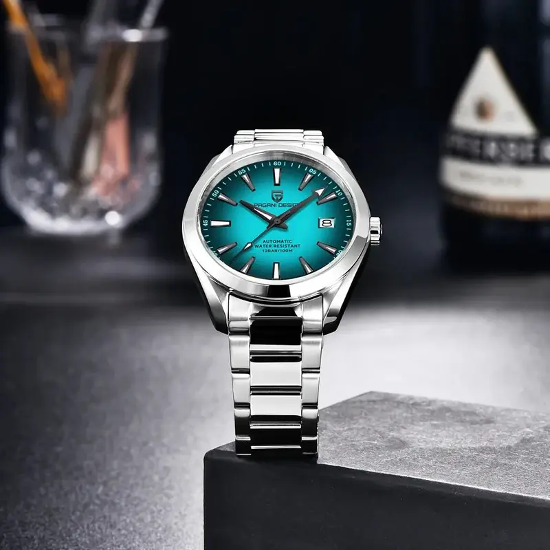 Pagani Design PD-1688 Sky Blue Otomatik Erkek Kol Saati