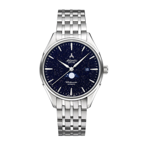 Atlantic WORLDMASTER 1888 MOONPHASE 52788.41.91 Otomatik (İsviçre Üretimi Sellita SW280-1 Mekanizmalı) Erkek Kol Saati